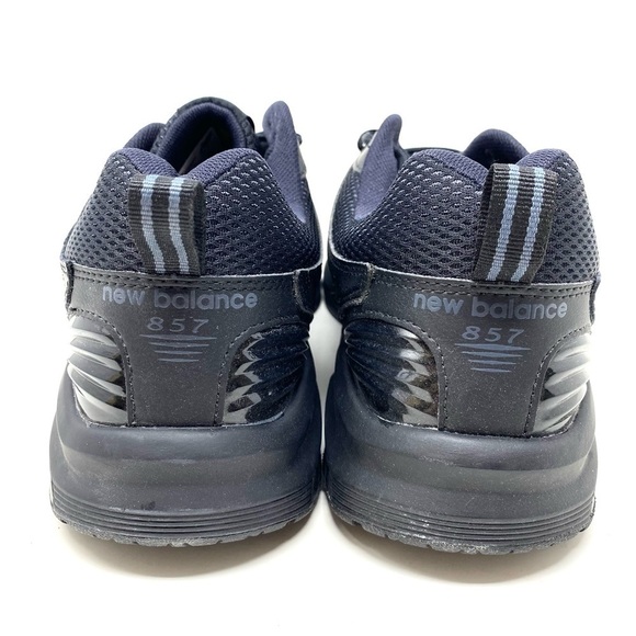 New Balance All Black MX857AB2 Men's Cross-Training Shoes Slip Resistant WIDE - Picture 4 of 7